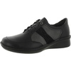 image:imageNAOT Footwear Womens Mezzo Laceup ShoeBlack Raven LthrTin Gray LthrBlack Velvet NubuckMetallic Road Lthr