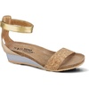 image:imageNAOT Footwear Womens Pixie SandalCork LthrChampagne LthrGold Lthr