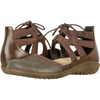 image:imageNAOT Footwears Womens Laceup Kata ShoeBrown CrocCoffee BeanPecan Brown