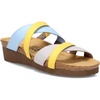 image:imageNAOT Womens Roxanna SandalIce Gray ElasticSilver ElasticYellow Elastic
