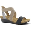 image:imageNAOT Womens VixenOily Coal NubuckKhaki Beige LthrMirror Lthr