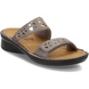 image:imageNaot Womens Cornet Slide SandalFoggy Gray LeatherGlass Silver