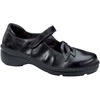 image:imageNaot Womens Primrose Mary Jane FlatBlack Madras LeatherBlack Crinkle Patent Leather