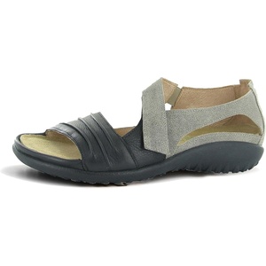 image:imageNAOT Footwear Papaki Womens Sandal with Cork Footbed and Arch Support Sandal With Removable Footbed  Comfort and Support   Slip Resistant Lightweight and Perfect for Travel  Medium FitSpeckled Beige LthrSoft Black Lthr