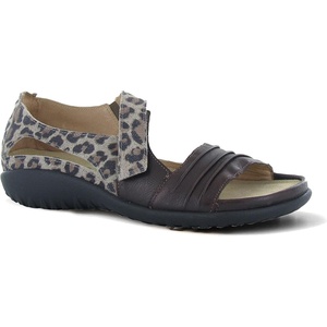 image:imageNAOT Footwear Papaki Womens Sandal with Cork Footbed and Arch Support Sandal With Removable Footbed  Comfort and Support   Slip Resistant Lightweight and Perfect for Travel  Medium FitSoft Brown LthrCheetah Suede