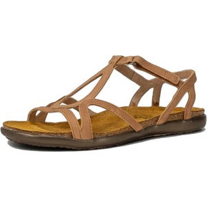 image:imageNAOT Footwear Womens Dorith Sandal with Cork Footbed and Arch Support Footbed  Adjustable Sandal With Backstrap  Comfort and Support  Lightweight and Perfect for Travel  Narrow to Medium FitLatte Brown Leather