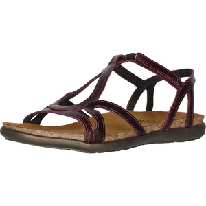 image:imageNAOT Footwear Womens Dorith Sandal with Cork Footbed and Arch Support Footbed  Adjustable Sandal With Backstrap  Comfort and Support  Lightweight and Perfect for Travel  Narrow to Medium FitBordeaux Lthr