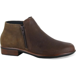 image:imageNAOT Footwear Womens Helm BootSoft Cognac LthrAntique Brown Suede