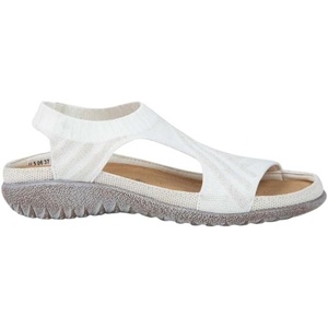 image:imageNAOT Footwear Womens Kawhia SandalWhite Sparkle Knit