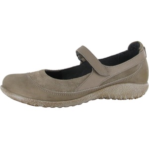 image:imageNAOT Footwear Womens Kirei Maryjane with Cork Footbed and Arch Comfort and Support  Lightweight and Perfect for Travel Removable FootbedSft Green LthrHunter Green SuedePewter Lthr