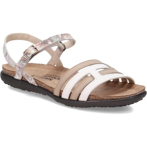 image:imageNAOT Footwear Womens Lucy SandalSoft White LthrSoft Beige LthrFloral Lthr