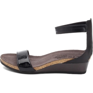 image:imageNAOT Footwear Womens Pixie SandalBlack LusterBlack RavenBlack Madras