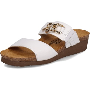 image:imageNAOT Footwear Womens Victoria Slide SandalSoft White Leather