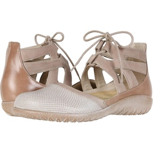 image:imageNAOT Footwears Womens Laceup Kata ShoeBeige LizardKhakiArizona Tan