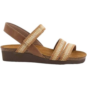 image:imageNAOT Kayla Womens Sandals  Supportive 3Strap Design with Backstrap Cork amp Latex Footbed  Arch Support  TravelFriendly Comfortable Walking Sandals for AllDay WearIvory