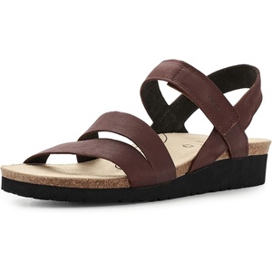 image:imageNAOT Kayla Womens Sandals  Supportive 3Strap Design with Backstrap Cork amp Latex Footbed  Arch Support  TravelFriendly Comfortable Walking Sandals for AllDay WearCognac Soft Leather