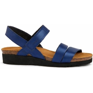 image:imageNAOT Kayla Womens Sandals  Supportive 3Strap Design with Backstrap Cork amp Latex Footbed  Arch Support  TravelFriendly Comfortable Walking Sandals for AllDay WearPolar Sea Leather