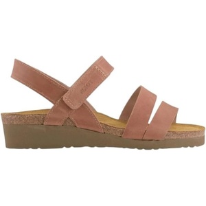 image:imageNAOT Kayla Womens Sandals  Supportive 3Strap Design with Backstrap Cork amp Latex Footbed  Arch Support  TravelFriendly Comfortable Walking Sandals for AllDay WearLatte Brown Leather