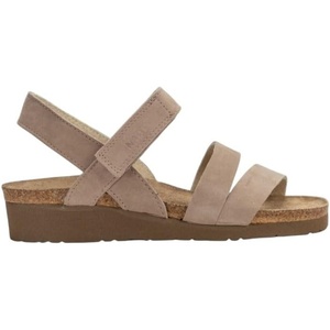 image:imageNAOT Kayla Womens Sandals  Supportive 3Strap Design with Backstrap Cork amp Latex Footbed  Arch Support  TravelFriendly Comfortable Walking Sandals for AllDay WearStone Nubuck
