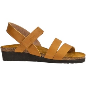 image:imageNAOT Kayla Womens Sandals  Supportive 3Strap Design with Backstrap Cork amp Latex Footbed  Arch Support  TravelFriendly Comfortable Walking Sandals for AllDay WearOily Dune Nubuck