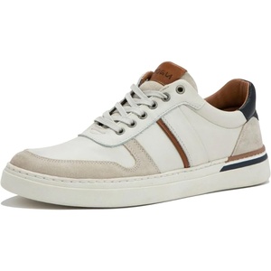 image:imageNAOT Mens Swift SneakerWhiteBrownNavy