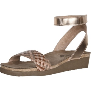 image:imageNAOT Womens Abbie SandalNatural Brown Multi BraidRose Gold Lthr