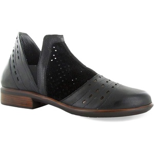 image:imageNAOT Womens Rivotra Bootie Perf Black Suede Combo 9 M US