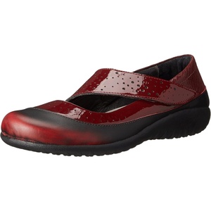 image:imageNaot Womens Aroha Mary Jane FlatRed burgundy
