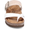 image:imageNAOT Footwear Fresno Womens Toe Loop Slide Sandal with Cork Footbed and Arch Support  Buckle  Comfort and Support  Lightweight and Perfect for Travel  Medium to Wide FitWhite