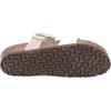 image:imageNAOT Footwear Fresno Womens Toe Loop Slide Sandal with Cork Footbed and Arch Support  Buckle  Comfort and Support  Lightweight and Perfect for Travel  Medium to Wide FitWhite