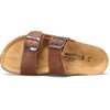 image:imageNAOT Footwear Santa Barbara Womens Slide with Cork Footbed and Arch Comfort and Support  Slip On Lightweight and Perfect for TravelAntique Brown Leather