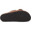 image:imageNAOT Footwear Santa Barbara Womens Slide with Cork Footbed and Arch Comfort and Support  Slip On Lightweight and Perfect for TravelAntique Brown Leather