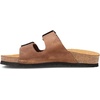 image:imageNAOT Footwear Santa Barbara Womens Slide with Cork Footbed and Arch Comfort and Support  Slip On Lightweight and Perfect for TravelAntique Brown Leather