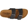 image:imageNAOT Footwear Santa Barbara Womens Slide with Cork Footbed and Arch Comfort and Support  Slip On Lightweight and Perfect for TravelBlack Nubuck