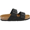 image:imageNAOT Footwear Santa Barbara Womens Slide with Cork Footbed and Arch Comfort and Support  Slip On Lightweight and Perfect for TravelBlack Nubuck