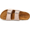 image:imageNAOT Footwear Santa Barbara Womens Slide with Cork Footbed and Arch Comfort and Support  Slip On Lightweight and Perfect for TravelSand Stone Suede