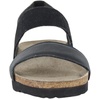 image:imageNAOT Footwear Womens Amy SandalShiny Black LeatherBlack Elastic