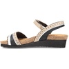 image:imageNAOT Footwear Womens Beverly SandalSoft Black LthrSoft Beige LthrSoft Silver Lthr
