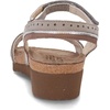 image:imageNAOT Footwear Womens Beverly SandalSoft Stone LthrLight Gray NubuckSoft Silver Lthr