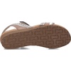 image:imageNAOT Footwear Womens Beverly SandalSoft Stone LthrLight Gray NubuckSoft Silver Lthr
