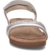 image:imageNAOT Footwear Womens Beverly SandalSoft Stone LthrLight Gray NubuckSoft Silver Lthr