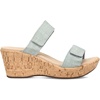 image:imageNAOT Footwear Womens Caveran WedgeTeal Linen Lthr