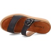 image:imageNAOT Footwear Womens Halvah Sandal with Cork Footbed and Arch Support Footbed  Adjustable Sandal With Backstrap  Comfort and Support  Lightweight and Perfect for Travel  Narrow to Medium FitBlack Leather