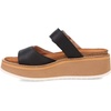 image:imageNAOT Footwear Womens Halvah Sandal with Cork Footbed and Arch Support Footbed  Adjustable Sandal With Backstrap  Comfort and Support  Lightweight and Perfect for Travel  Narrow to Medium FitBlack Leather