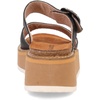 image:imageNAOT Footwear Womens Halvah Sandal with Cork Footbed and Arch Support Footbed  Adjustable Sandal With Backstrap  Comfort and Support  Lightweight and Perfect for Travel  Narrow to Medium FitBlack
