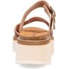 image:imageNAOT Footwear Womens Halvah Sandal with Cork Footbed and Arch Support Footbed  Adjustable Sandal With Backstrap  Comfort and Support  Lightweight and Perfect for Travel  Narrow to Medium FitLatte Brown