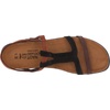image:imageNAOT Footwear Womens Judith Flat SandalCoffee Bean NubuckBlack Velvet NubuckHawaiian Brown Nubuck
