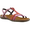 image:imageNAOT Footwear Womens Judith Flat SandalPink Plum NubuckBrick Red NubuckLilac Nubuck