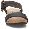 image:imageNAOT Footwear Womens Kingdom SandalSoft Black LeatherOily Midnight Suede
