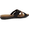 image:imageNAOT Footwear Womens Liv SandalJet Black LeatherLatte Brown Leather